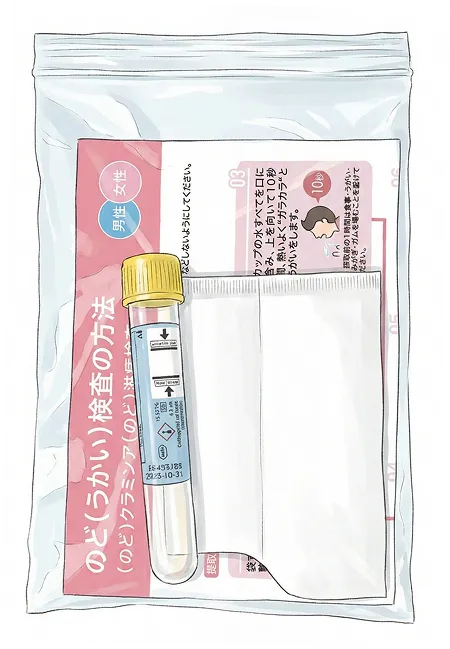 のどクラミジア・淋菌検査キット